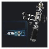 TECJHJZ Massage Gun, Massage Gun Electric Body Massager Professional Fitness Muscle Gun Massager for Gift(Gray)