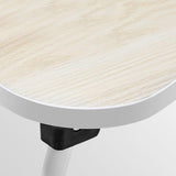 Light Blue Multi-Functal Laptop Bed Tray Table – Ideal Lap Desk for Breakfast Reading Writing Home Office