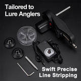 Fishafy Motorized Fishing Line Winder with Adjustable Tension Brake - Muti-Speed Electric Line Spooler for Fishing Reels, Fishing Gifts Designed Specifically for Fish Enthusiasts