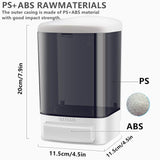 Manual Soap Dispenser Kitchen Bathroom 33.8oz/1000ml Wall Mounted Hand Commercial Soap Dispenser CATTREES