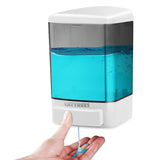 Manual Soap Dispenser Kitchen Bathroom 33.8oz/1000ml Wall Mounted Hand Commercial Soap Dispenser CATTREES