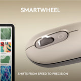 Logitech POP Mouse, Wireless Mouse with Customizable Emojis, SilentTouch Technology, Precision/Speed Scroll