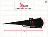 Xtreme Rod Bag - Canvas - Universal Fit,Black