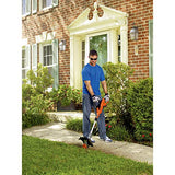 BLACK+DECKER 20V MAX Cordless String Trimmer, 2 in 1 Trimmer and Edger, 12 Inch, Battery Included (LST300)