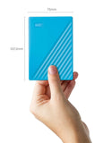 WD 5TB My Passport, Portable External Hard Drive, Blue, Backup Software with Defense Against ransomware