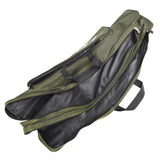 Conskyee Fishing Rod Case, Portable Foldable Fishing Pole Bag,Double Layer Large Capacity Oxford Fishing Travel Storage Bag (80cm/2.62ft)