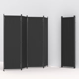 Room Divider 6FT Folding Privacy Screens 8 Panel Partitions Dividers Portable Separating for Home Office Bedroom