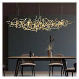 Three-Color Dimming Post-Modern Light Luxury LED for Restaurant