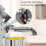 T1 Oil Press Machine, Electric Cold Hot Oil Press Stainless Steel Oil Maker Auto Seed Oil Extractor Expeller Intelligent Temperature Control Oil Pressing Machine for Home Kitchen (US Plug 110v) Luqeeg