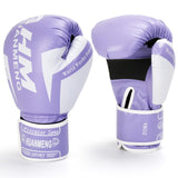 PiscatorZone Boxing Training Gloves Punching Bag Gloves for Women & Adult, Professional Shockproof Gloves for Training Playing Muay Thai, Sparring, Fighting Kickboxing (Purple, 10OZ) PiscatorZone