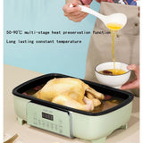 Food Steamer 26L, 2-Tier Touch Screen Control, 12-Hour Timer, 6 Cooking Modes, Removable Pot for Meat, Dumplings, and Vegetables