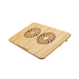 Moyeetings Laptop Cooling Pad Ergonomic Laptop Stand Holder with 2 Silent Fans Portable USB Notebook for Gaming Office Work Suitable for Home Dorm Outdo, for 17 inches