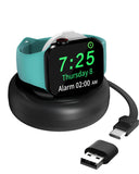 Jasput Retractable USB C Cable for Apple Watch Magnetic Charging Dock, Fast Charging Smart Magnetic Apple Watch Charger, for iWatch Ultra Series 10/Se/9/8/7/6/5/4/3/2/1