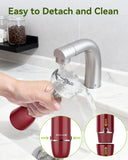 Immersion Blender 5 in 1 Hand Blender, Abuler 1000W Hand Mixer Stick,12 Speed Handheld Blender 304 Stainless Steel