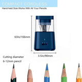 Electric Pencil Sharpener Fully Automatic USB Rechargeable Pencil Sharpener