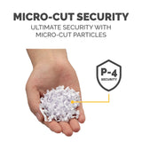 LX41-DB 8-Sheet Micro-Cut Paper Shredder for Home Office Fellowes