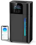 18L/4.7Gal Smart Humidifier Large Room, Warm & Cool Mist Humidifiers, Up to 2500 sq ft Whole House Coverage, 800mL/h Output, 24H Timer, Top Fill, 70H Runtime, Humidifier for Bedroom, Home, Office