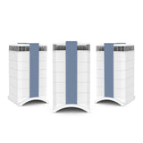 IQAir GC MultiGas XE Air Purifier - 3-Pack – Smart MultiGas Filtration for Spaces up to 3375 sq ft - Chemicals, Odors, VOCs, and Particles, Swiss Made, WiFi Enabled