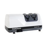 Chef'sChoice Professional Electric Knife Sharpeners UltraHone With 100-Percent Diamond Abrasives And Precision Angle Guides For 20-Degree Straight-Edge and Serrated Knives, 2-Stage, White