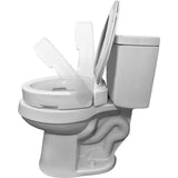 Raised Toilet Seat, Adds 3.5 Inches of Height to Toilet Carex