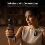 ORDRO M5 Pocket Camera, Vlogging Camera w/Microphone