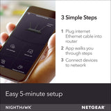 Nighthawk X6S Smart Wi-Fi Router(R8000P)-AC4000 Tri-Band Wireless Speed (Up to 4000 Mbps