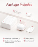 NIIMBOT B2 Label Maker Machine with Tape for Home Office, Pink