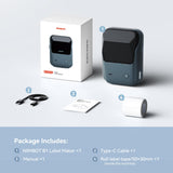 NIIMBOT B1 Label Maker ,2 Inch Bluetooth Thermal Label Printer ,Blue