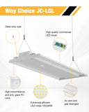 LED Linear High Bay Light, 300W 45000LM 5000K High Bay Shop Lights