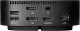 HP Docking Station for Laptop Dual Monitor and Charging Bundle - HP USB-C G5 Essential Dock 72C71AA#ABA with 120W Adapter, HDMI, DisplayPort, USB-C Cables & Microfiber Cleaning Cloth