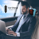 Neck Back Massager Pillow with Heat, Deep Tissue Kneading Massage for Back, Neck, Shoulder Mo Cuishle