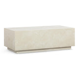 Tov Furniture Romy Coffee Table (Cream Travertine)