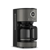 Cuisinart Stainless Steel 12-Cup Coffee Machine, Black Stainless Steel DCC-1220BKS