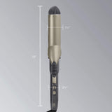 Conair INFINITIPRO Tourmaline 1 1/2-Inch Ceramic Curling Iron, 1 ½ inch barrel produces soft waves – for use on medium and long hair