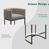 Counter Height Bar Stools Set of 3, 24 Inch Seat Height Barstools for Dining Room