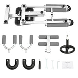 WBGANG Rigel Leg Stretcher, 330LBS Leg Stretch Machine, Heavy Duty Steel Frame Equipment Splits Machine, Leg Stretching Training Machine for Home Gym Split Machine Training Fitness Equipment, Gray WBGANG