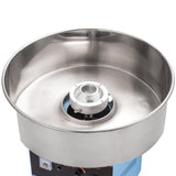 Commercial Cotton Candy Machine, Professional Candy Floss Maker, for Home, Kids Birthday, Family Party (Blue, Without Cart)