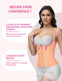 SHAPSHE Waist Trainer for Women, Tummy Control Sports Girdle, Workout Body Shaper with Adjustable Shoulder Strap