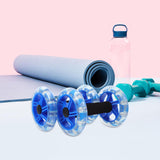 Kisangel Exercise Roller Ab Exercise Roller Abdominal Roller Dumbbell Fitness Wheel Wire Wheel for Hand Weights Equipment Kisangel