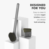 SONN Self Tanner Brushes - Body and Face Kabuki Brush Applicator for Fake Tan, Lotion, Makeup, and Sunscreen, Back Applicator for Sunless Tanner and cream (Body Brush)