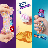 WATERELF 10Pc Putty Slime kit for Kids, Fidget Sensory Artistic Therapy Putty Toys for Boys Girls Adults, Stress Relief Non-Sticky