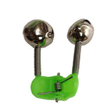 DLOULP Fishing Rod Bites Baits Indicators Alarm Double Alert Bells Accessories Tool Rod Twin Fishing Rod Bells
