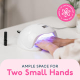 SUNUV UV LED Nail Lamp, UV LED Nail Polish Dryer Professional Gel Machine for Manicure and Pedicure with Sensor and 4 Timers SUN5Plus