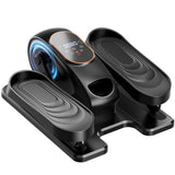 Under Desk Elliptical Machine for Senior, Quiet Motorized Leg Exerciser with Smart Remote, Pedal Exerciser with 15 Adjustable Speeds for Auto/Manual Modes