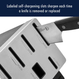 Razor-Sharp 16-pc Self Sharpening Knife Block Set | German Engineered HENCKELS