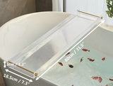 Bathtub Caddy Non-Slip Bath Tub Tray Table Hiendure