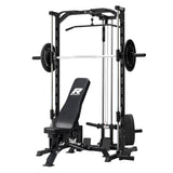 RitFit Smith Machine Power Rack with LAT-Pull Down System