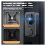FMDARJXWHCP Smart Video Doorbell Camera Wireless, 1080P HD with Night Vision(Doorbell B)