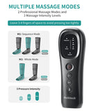 Nekteck Leg Compression Massager for Circulation and Relaxation, FSA Eligible Foot and Calf Massage Machine 2 Modes 3 Intensities with Hand-held Controller for Pain Relief, HSA Adjustable Leg Wraps