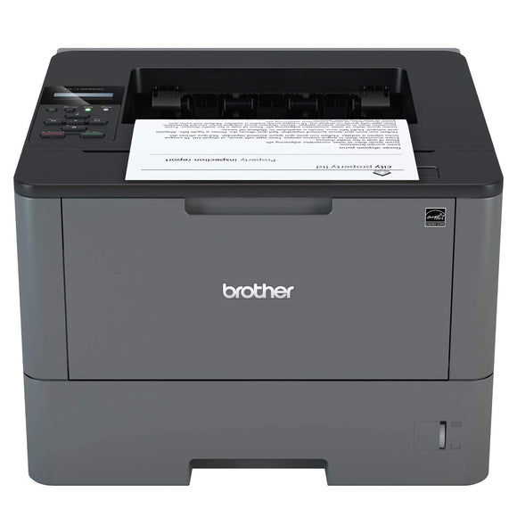 Brother HL-L5000D Wired Monochrome Single-Function Laser Printer - Print only - 42 ppm, 1200 x 1200 dpi, 8.5
